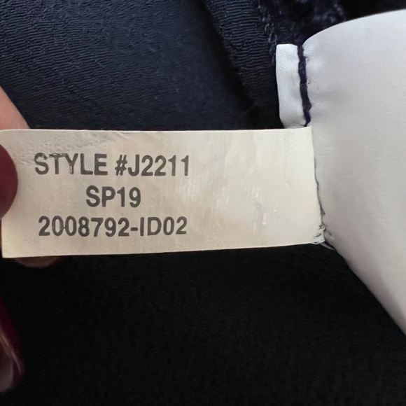 Madewell Women's Navy Blue Button Front Dress Viscose Sleeveless Size XS - Picture 11 of 11